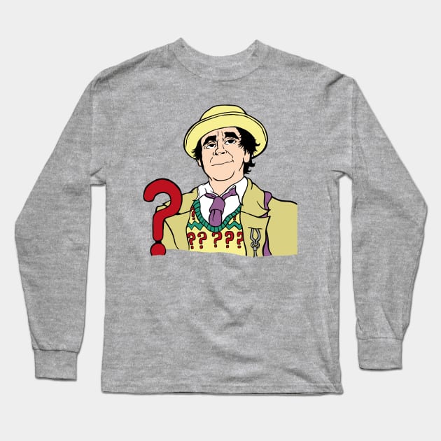 Seventh Doctor Long Sleeve T-Shirt by Shroomin96